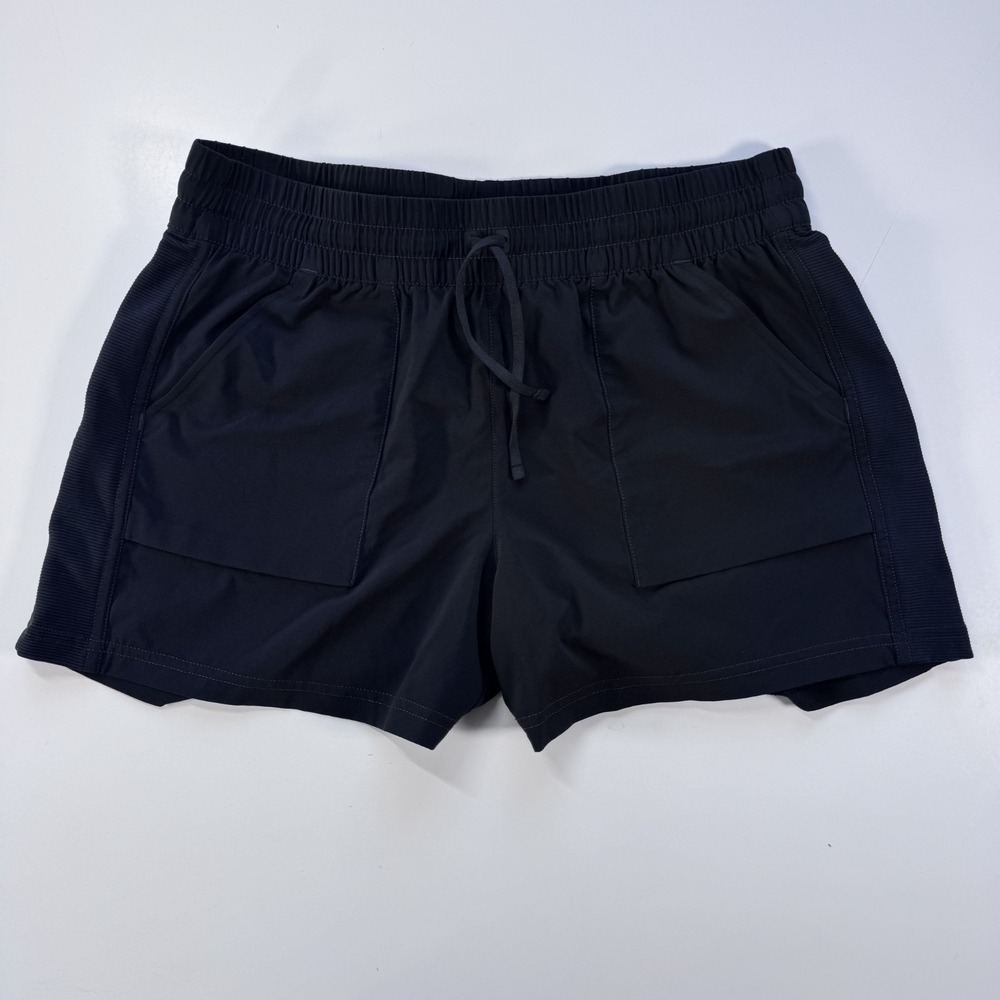 KUHL 3.5" Shorts Running Athletic Drawstring Womens Small Black 6509